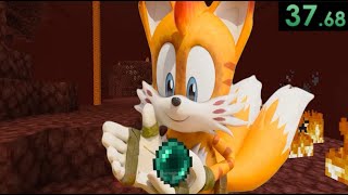 Tails Speedruns Minecraft