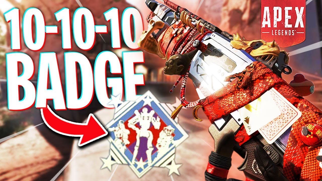 Get you a 4k badge and a 20 kill badge in apex legends ps4 by Krummpet