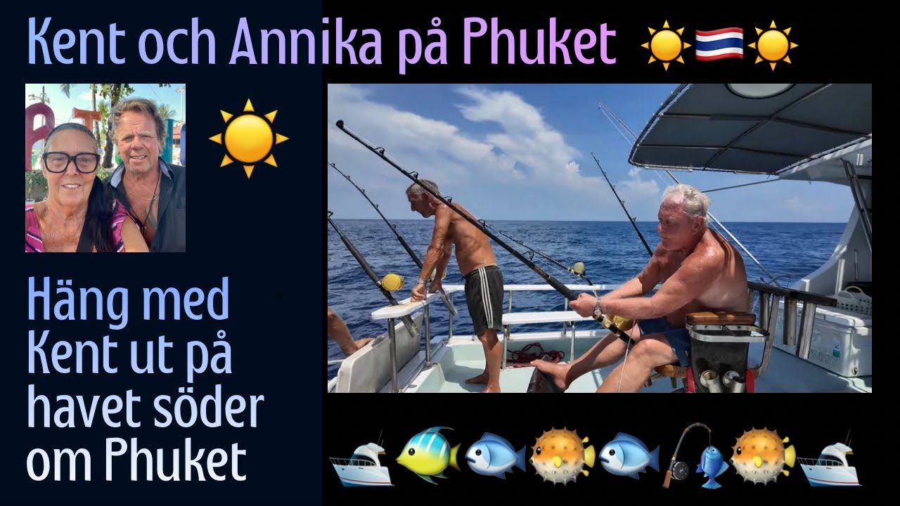 Häng med Kent på en fisketur söder om Phuket