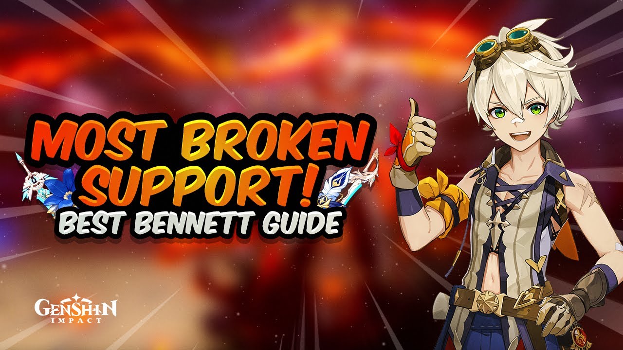 MOST BROKEN SUPPORT Updated Bennett Guide   Best Artifacts Weapons  Teams  Genshin Impact 26