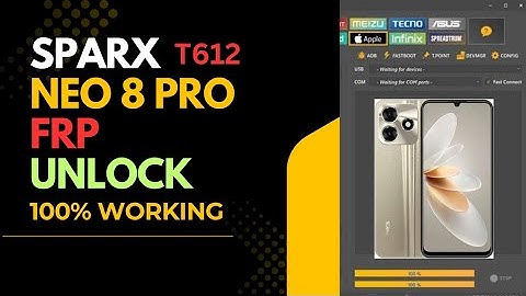 Sparx Neo 8 Pro FRP Unlock 2025: 100% Working Solution - Latest Unlock Tool