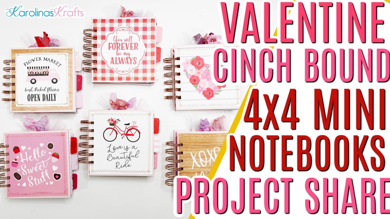 Проект «Блокноты ко Дню святого Валентина»: используйте бумагу Valentine Paper Cupid & Co от Echo...