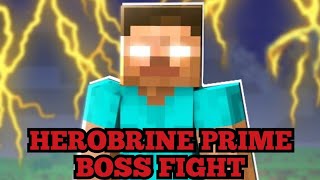 MInecraft Herobrine Prime Boss Fight ( 1.20.1 Mod ) screenshot 3
