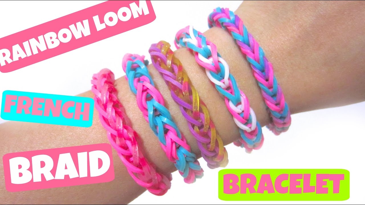 Rainbow Loom Bracelet French Braid. arthritis bracelets for mens. 