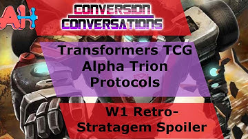 Conversion Conversations: Alpha Trion Protocols Spoiler and Giveaway Winner