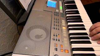 Kommet ihr Hirten - Weihnachtslied - auf Yamaha PSR S-500