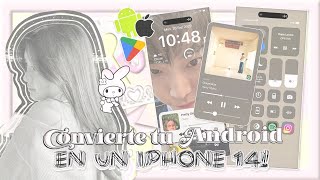 ♡  ˚ ּ   ¡¡  Convertí tu Android en un iPhone 14 con iOS 16  !!  By SunRelly    ೀㅤׄㅤ