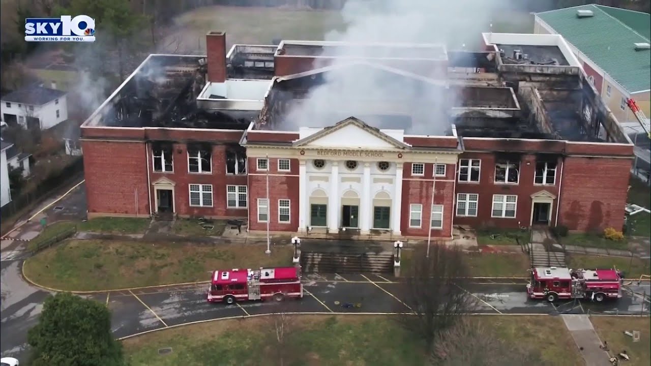 Plans To Move Forward After Fire At Old Bedford Middle School YouTube