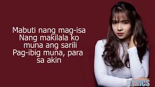 Kristel Fulgar - Ako Muna (cover) (Lyrics) chords