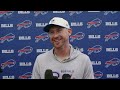 Joe Brady Discusses Team Expectations For Joint Practice With The Cleveland Browns | Buffalo Bills