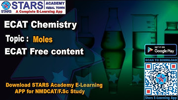 Moles Chapter  Discussion | Basic concepts of Chemistry | ECAT Chemistry