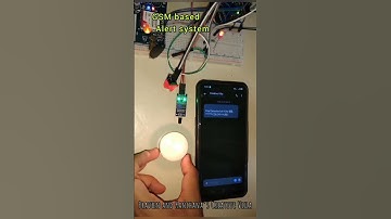 GSM based Fire Alert system | Flame Sensor