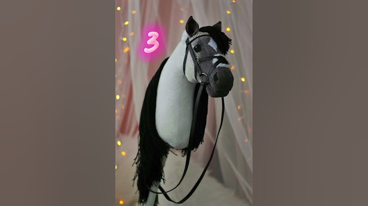 Our top 5 (hobby)horse coat colours| requested by @ArloTheIconic |