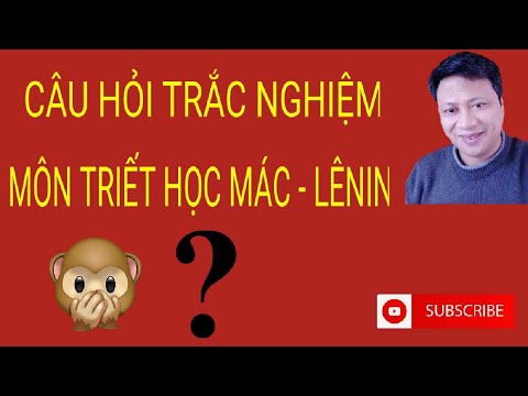 Video Câu hỏi trắc nghiệm khách quan triết học M-L - YouTube