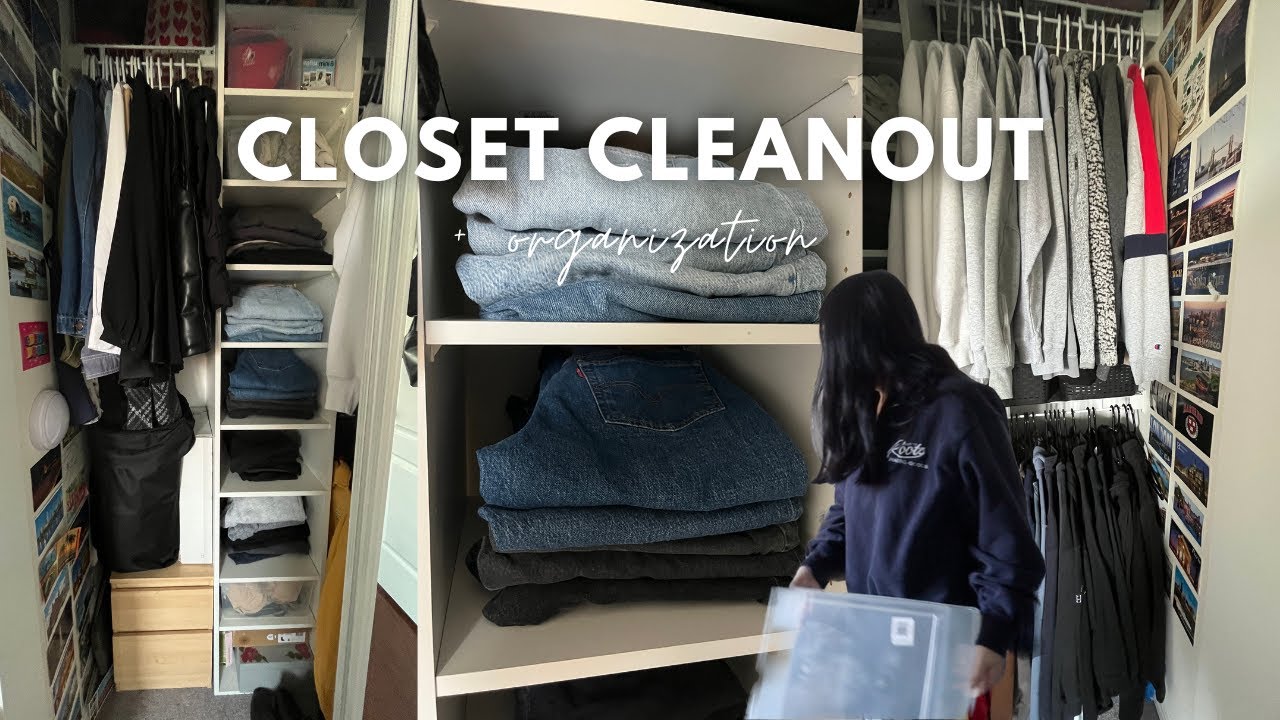 Closet Cleanout & Organization - YouTube