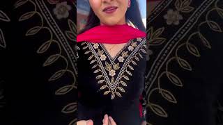 winter dress new collection latest designwith valvat stuff ambrodri work 2023 collection