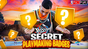 THESE PLAYMAKING BADGES CHANGED MY ENTIRE GUARD EXPERIENCE! BEST BADGES 2K23 FOR GUARDS!
