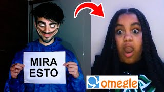 ASUSTANDO A GENTE EN OMEGLE! *reacciones muy graciosas* screenshot 5