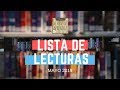 Las lecturas del mes (mayo 2019) | Libros recomendados