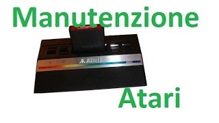 How to clean non-working Atari consoles and games by Paolo Brada DIY screenshot 3