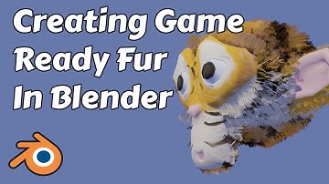 Creating Game Ready Fur in Blender