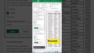All Cleaned Data in MS Excel