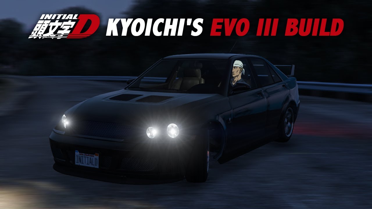 Gta 5 Online Initial D Kyoichi S Evo Iii Karin Sultan Custom Car Build Youtube