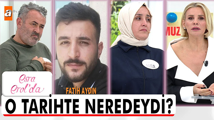 Rabia ve Mahmut'un hiçbir şeyden haberi yok!  - Esra Erol'da 8 Kasım 2024