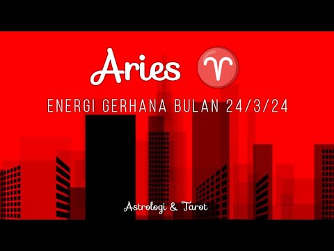 ARIES ♈ Apa yang sebaiknya kamu LEPASKAN saat ini? Gerhana Bulan 2024! | Astrologi &amp; Tarot