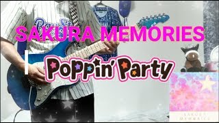 【Poppin'Party】「SAKURA MEMORIES」を弾いてみた【ギター】
