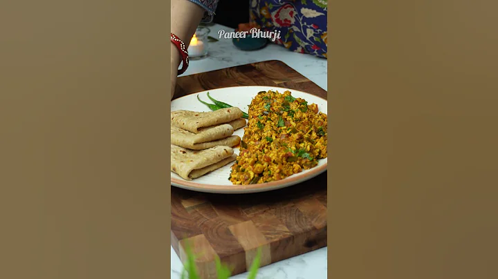 Ultimate & Easy Paneer Bhurji Recipe | Perfect for Breakfast, Lunch or Dinner 😋 #shorts