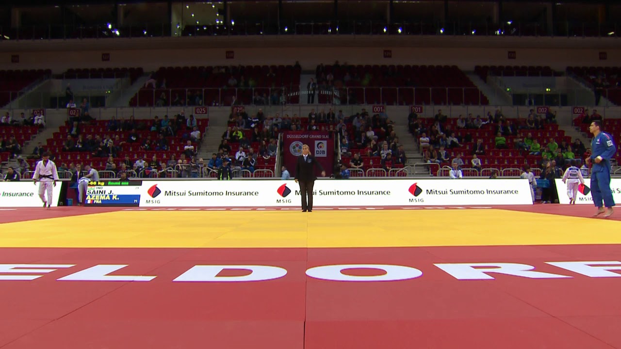 Judo Grand Slam 2019 | Jasleen Saini (India) Vs. Kevin Azema (France) | 66 Kg.