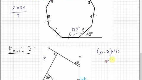 Angle Properties in Polygons