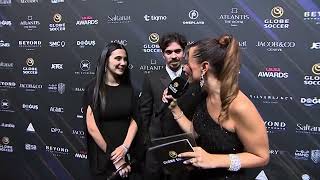 Vitinha at the Globe Soccer Awards 2025