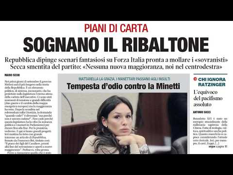 Video RASSEGNA STAMPA 12 APRILE 2026. QUOTIDIANI NAZIONALI ITALIANI PRIME PAGINE DEI GIORNALI DI OGGI