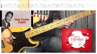 'CUPID" – SAM COOKE | FRANKS BASS COVERS & TAB