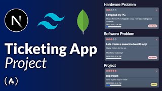 Next.js, Tailwind CSS, and MongoDB Project Tutorial - Ticketing App