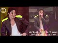 4K-Michael Jackson-want u back & love u save song in a video/with lyrics/live munich historytour1997