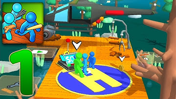 Zombie Raft - Walkthrough Gameplay Part 1 (iOS, Android)