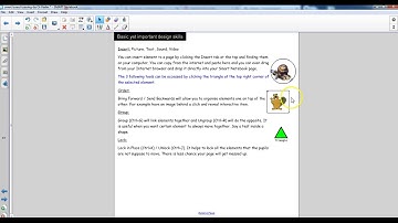 Smart Notebook tutorial_using ORDER, GROUP and LOCK in place