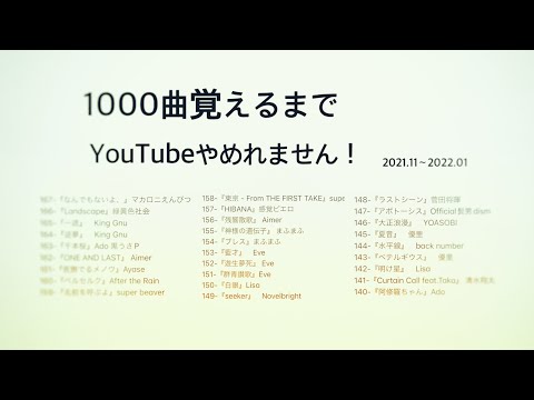 164/1000『逆夢』　King Gnu  歌ってみた　キー+5 (-7) 呪術廻戦