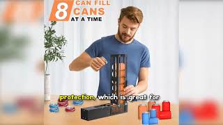 YOTAN Electric Can Crusher Review | Best Automatic Can Crusher | Recycle 8 Cans at Once!