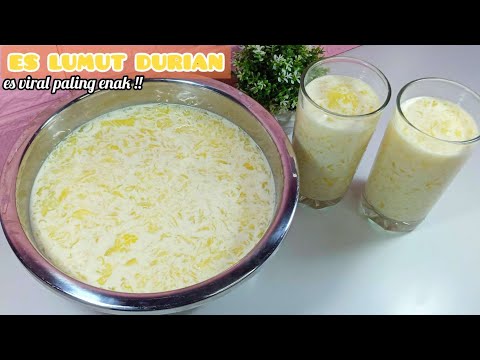 Resep Es Durian Susu Evaporasi