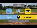 Baseball vermilion ironhawks v lake region royals