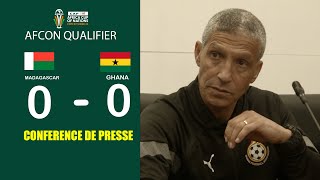 MADAGASCAR VS GHANA - CONFERENCE DE PRESSE APRES MATCH