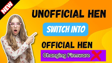 How To Switch Unofficial HEN Into Official HEN Without Changing Firmware Tutorial#ps3