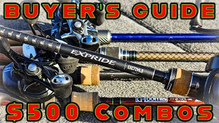 BUYER'S GUIDE: $500 ROD AND REEL COMBOS! ( Best Bang For The Buck )