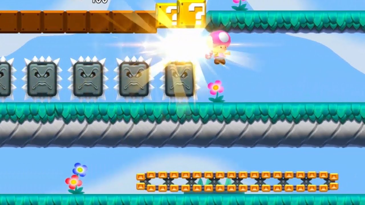 Super Mario Maker 2 🎮 走って走れ! 爽快感あふれるかは分からない! 70秒スピードラン - YouTube