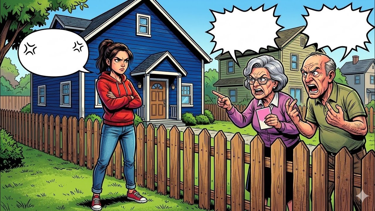 Мои соседи хотят чтобы я снесла свой забор и перекрасила дом