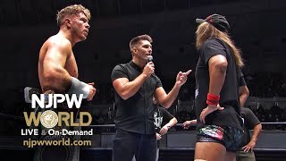 Tetsuya Naito and Zack Sabre Jr. threw their hats into the ring. | BURNING SPIRIT FINAL, 9/25/22